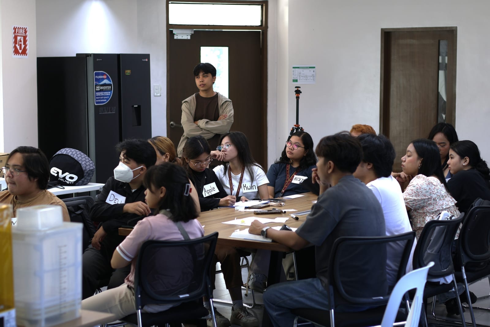 Project DALISAI interns participating in the onboarding orientation
